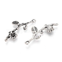 Tibetan Style Alloy Pendants&nbsp;TIBEP-T053-05AS