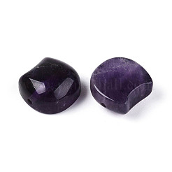 Natural Amethyst Cat Head Shape Beads&nbsp;G-T144-05A