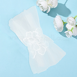 Polyester Lace Arm Oversleeves for Bride&nbsp;AJEW-WH20120-24B