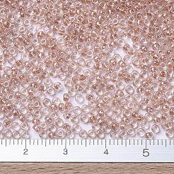 MIYUKIラウンドロカイユビーズ  日本製シードビーズ  11/0  （染められたトパーズの中のrr1129)  2x1.3mm  穴：0.8mm  約50000個/ポンド&nbsp;SEED-G007-RR1129