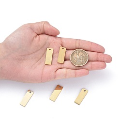 Ion Plating(IP) 304 Stainless Steel Pendants&nbsp;STAS-I140-22B-G