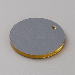 Acrylic Pendants&nbsp;TACR-WH0025-05B