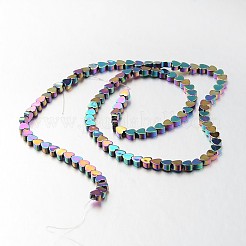 Electroplate Non-magnetic Synthetic Hematite Bead Strands&nbsp;G-F300-23A-02