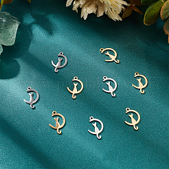 20Pcs 2 Colors 201 Stainless Steel Kitten Pendants&nbsp;STAS-UN0030-04