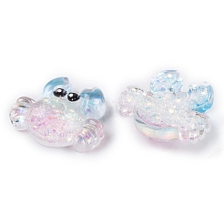 Transparent Epoxy Resin Decoden Cabochons&nbsp;CRES-P035-10C