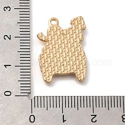Christmas Theme Alloy Enamel Pendants&nbsp;ENAM-Q509-02KCG-15