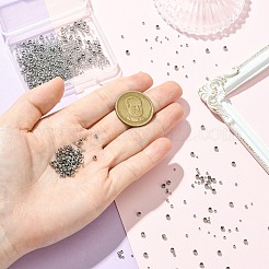 1256Pcs Stainless Steel Crimp Beads&nbsp;STAS-CJ0002-89