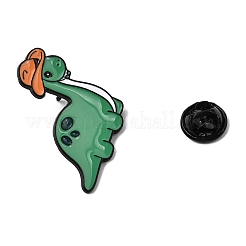 Dinosaur with Hat Enamel Pins&nbsp;JEWB-D310-08EB-01