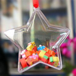 Christmas Star Pendant Decorations&nbsp;AJEW-WH0020-18