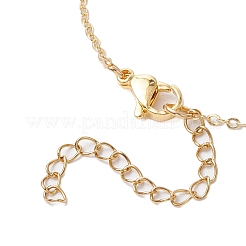 2Pcs 2 Colors Crackle Glass & Natural Quartz Crystal Fruit Bib Necklaces for Women&nbsp;NJEW-JN05202