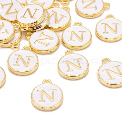 Golden Plated Alloy Charms&nbsp;X-ENAM-S118-01N