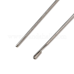 Steel Beading Needles with Hook for Bead Spinner&nbsp;TOOL-C009-01A-03