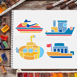PET Hollow out Drawing Painting Stencils Sets for Kids Teen Boys Girls&nbsp;DIY-WH0172-442