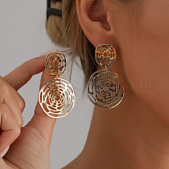 Zinc Alloy Dangle Stud Earrings&nbsp;FS-WGB8B18-01