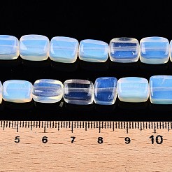 オパールビーズ連売り  直方体の  7.5~11x5.5~8.5x7~8.5mm  穴：1mm  約34個/連  14.96~15.6''（38~39センチメートル）&nbsp;G-T138-90