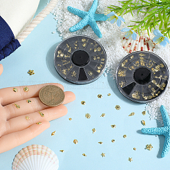 3 Boxs Alloy Cabochons&nbsp;MRMJ-CP0001-51