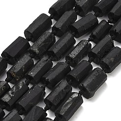 Natural Black Tourmaline Beads Strands&nbsp;G-F716-01-A01