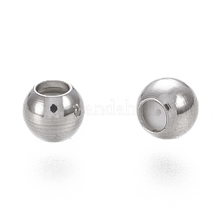 202 Stainless Steel Beads&nbsp;STAS-K204-02E-P