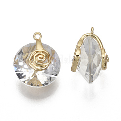 Valentine's Day Glass Pendants&nbsp;GLAA-N038-003A