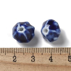 Vintage Porcelain Pumpkin Beads&nbsp;PORC-L080-A03