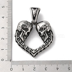 304 Stainless Steel Pendants&nbsp;STAS-L223-12AS