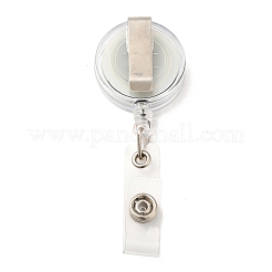 Plastic Retractable Badge Reel&nbsp;HJEW-H012-3