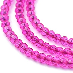 Electroplate Glass Beads Strands&nbsp;GLAA-F079-A-04