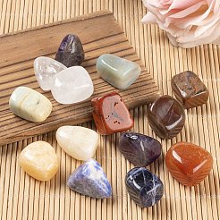 14Pcs 7 Style Natural Mixed Gemstone&nbsp;G-ZZ0001-02