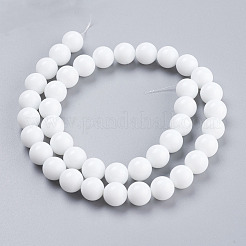 Opaque Glass Beads Strands&nbsp;G-G027-R1-10mm