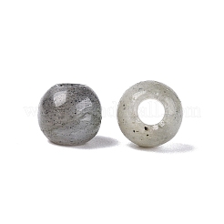 Natural Labradorite European Beads&nbsp;G-Q607-02P