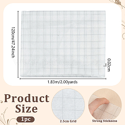 2.5CM Grid Non-Woven Fabric Tape Adhesive&nbsp;DIY-WH0816-188A
