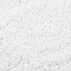 シリンダーシードビーズ  つや消し色  均一サイズ  ホワイト  2x1.3~1.5mm  穴：0.8~1mm  約888個/10g&nbsp;X-SEED-H001-C19