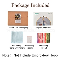 Embroidery Starter Kits&nbsp;DIY-P077-067