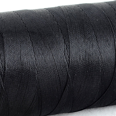 ポリエステル縫糸  ブラック  0.5mm  約870m /ロール&nbsp;WCOR-R001-0.5mm-07-1