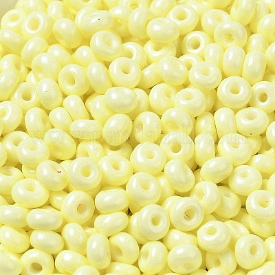 Baking Paint Glass Seed Beads&nbsp;SEED-B001-02A-13-1