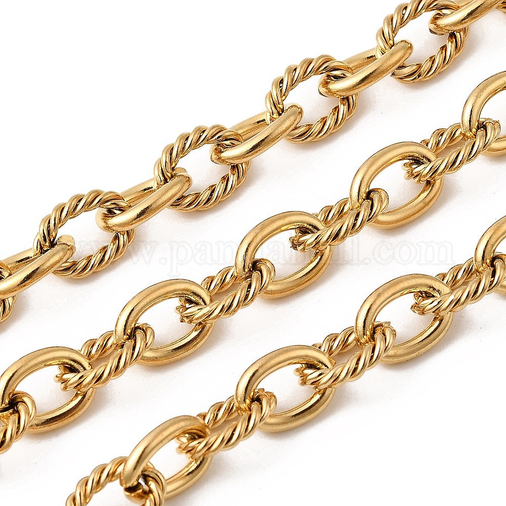 Ss Cable Chain Wholesale 304 Stainless Steel Twist Cable Chains - Pandahall.com