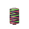 Polyester Sewing Thread, for Hand & Machine Sewing, Segment Dyed, Embroidery, Colorful, 0.4mm, 1000yard/roll.