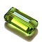Imitation Austrian Crystal Beads, Grade AAA, Faceted, Rectangle, Yellow Green, 4.55x8x3mm, Hole: 0.7~0.9mm