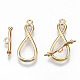 Brass Toggle Clasps&nbsp;KK-T062-10G-NF-3