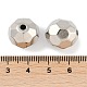 CCBプラスチックビーズ  ラウンド  多面カット  15.5x15mm  穴：2.5mm&nbsp;ALUM-U001-01B-07-3