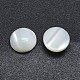 シェルカボション  フラットラウンド  6x2~2.5mm&nbsp;X-SSHEL-P015-61-6mm-2
