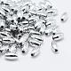 Plating Eco-Friendly Plastic Beads&nbsp;KY-K002-03-8x4mm-S-1