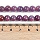 Natural Gemstone Ruby Round Beads Strands&nbsp;G-O017-7mm-06-01-4