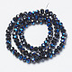 Electroplate Glass Beads Strands&nbsp;EGLA-A034-T4mm-I03-2