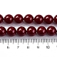 Baking Paint Glass Beads&nbsp;GLAA-Z010-01F-5