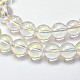 Electroplated Synthetic Quartz Bead Strands&nbsp;EGLA-J061-10mm-AB01-3