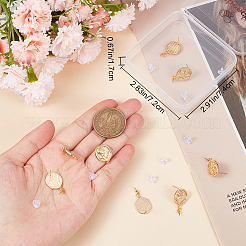 10Pcs Brass Stud Earring Findings&nbsp;KK-BBC0009-25