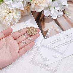 6Pcs 925 Sterling Silver Pendants&nbsp;STER-PH0003-35