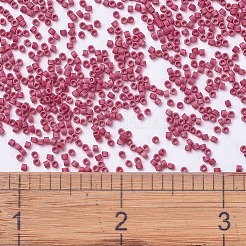 MIYUKIデリカビーズ  シリンダー  日本製シードビーズ  11/0  （db0362)つや消し不透明赤光沢  1.3x1.6mm  穴：0.8mm  約10000個/袋  50 G /袋&nbsp;SEED-X0054-DB0362