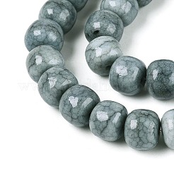 Ombre Effect Dyed Glass Beads Strands&nbsp;GLAA-N067-01A-15